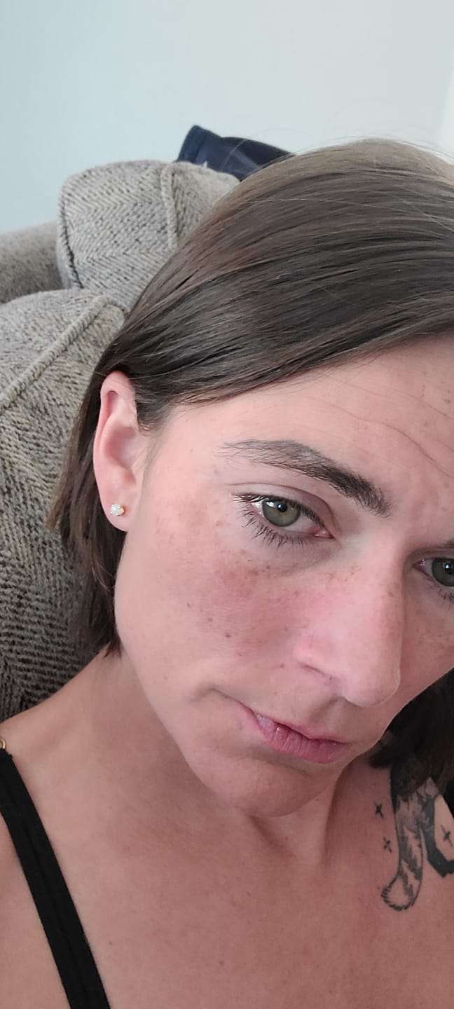 Customer photo review of Easy Opal Studs