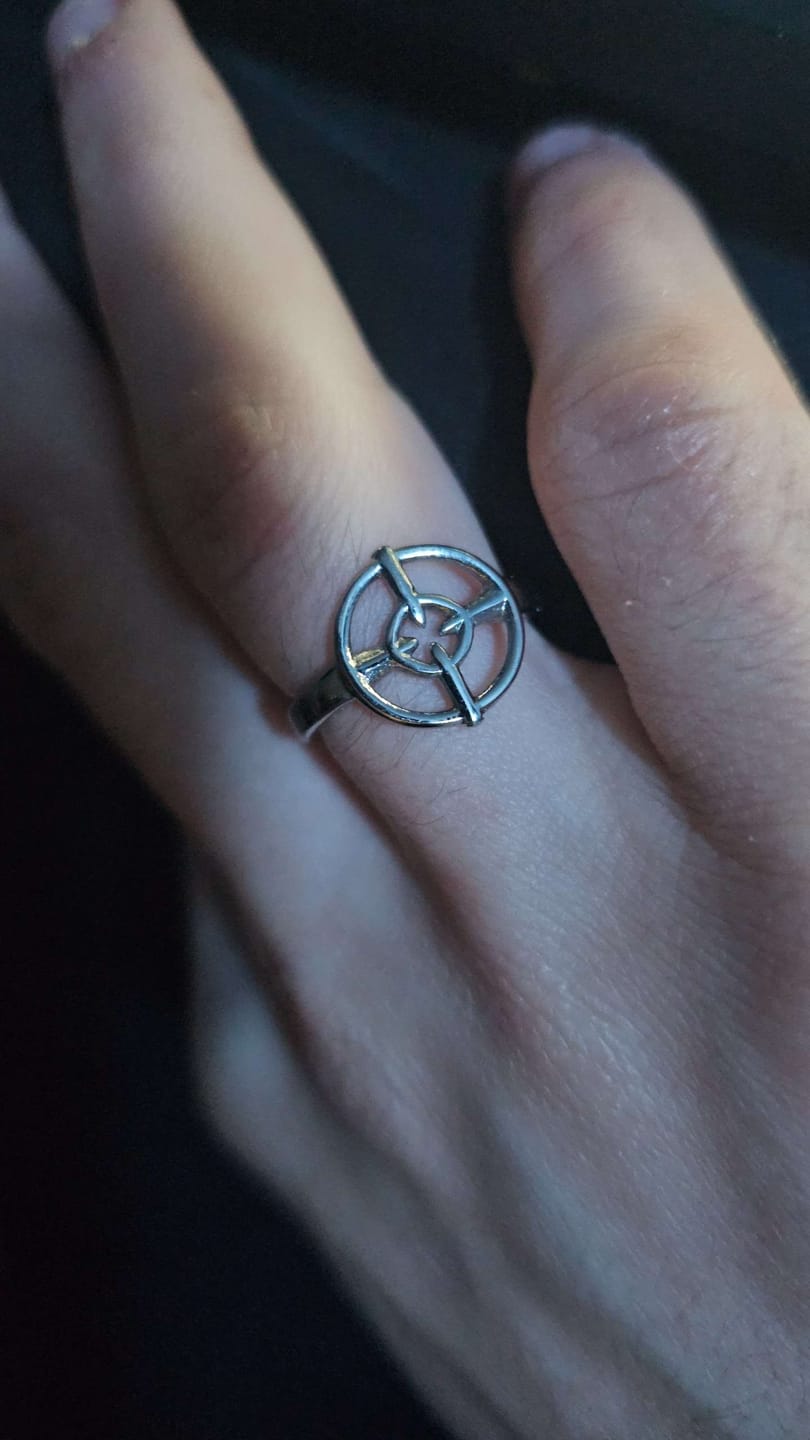 Customer photo review of CROSSHAIR RING