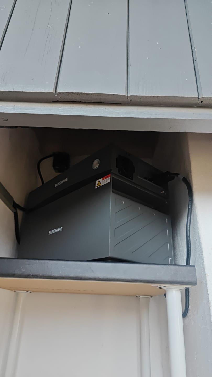 Customer photo review of Glory Semi-Solid Balkonkraftwerk mit Speicher