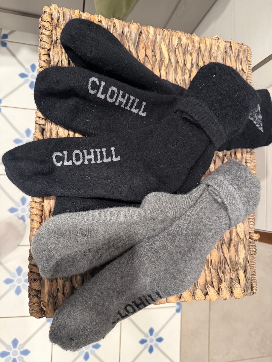 Customer photo review of Heavy Duty Alpaca Boot Socks丨Unisex