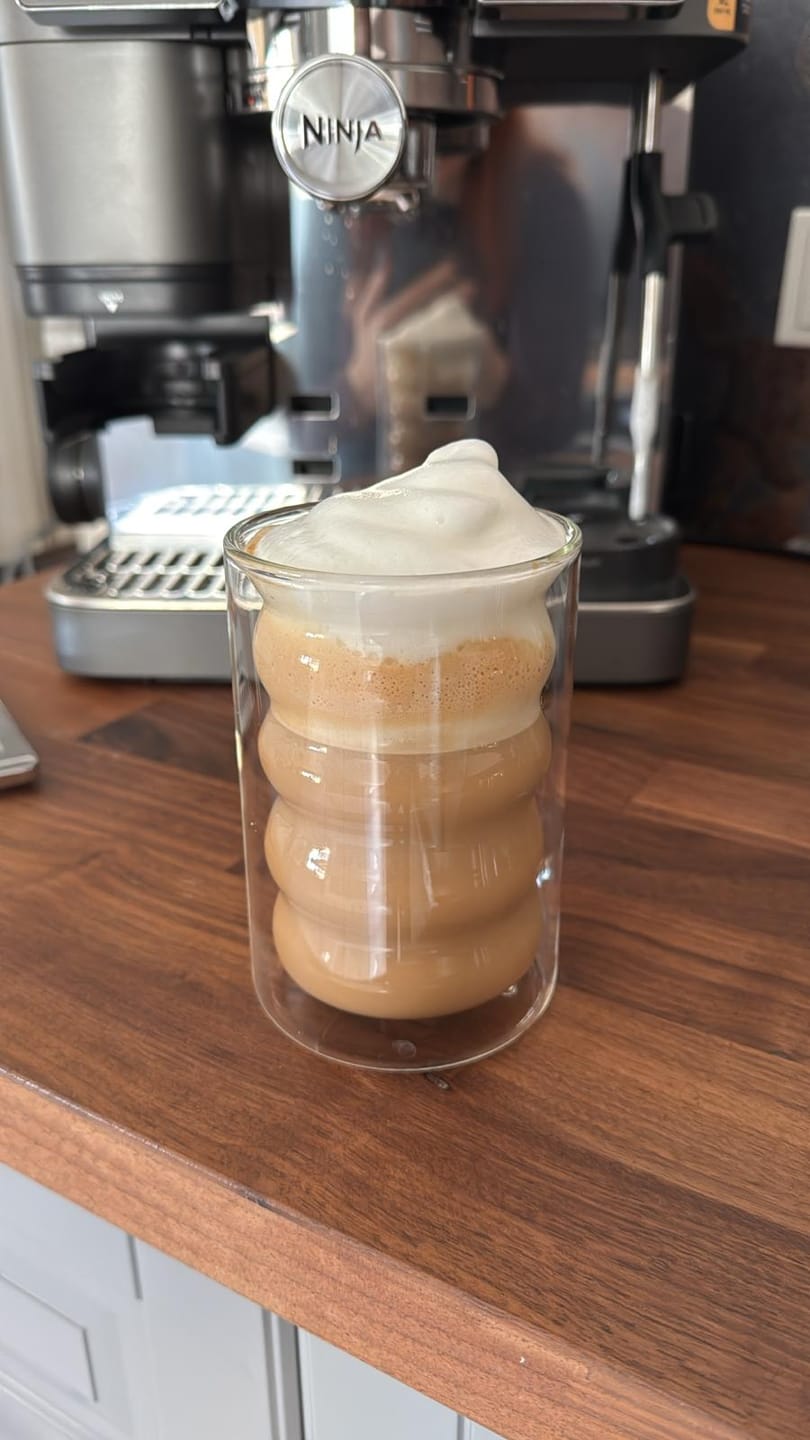 Customer photo review of Latte Macchiato Gläser doppelwandig [LISBON 400ml]