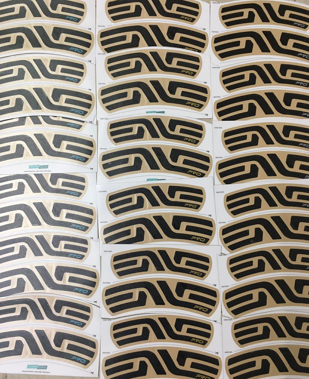 Customer photo review of Custom ENVE SES 4.5 Pro Rim Decals