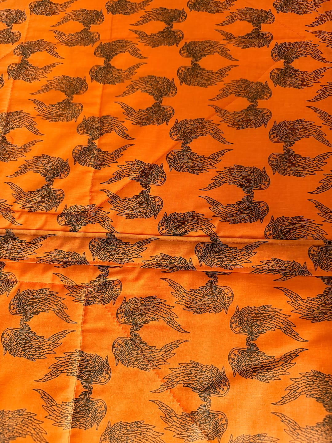Customer photo review of Angel Wings Polycotton Fabric