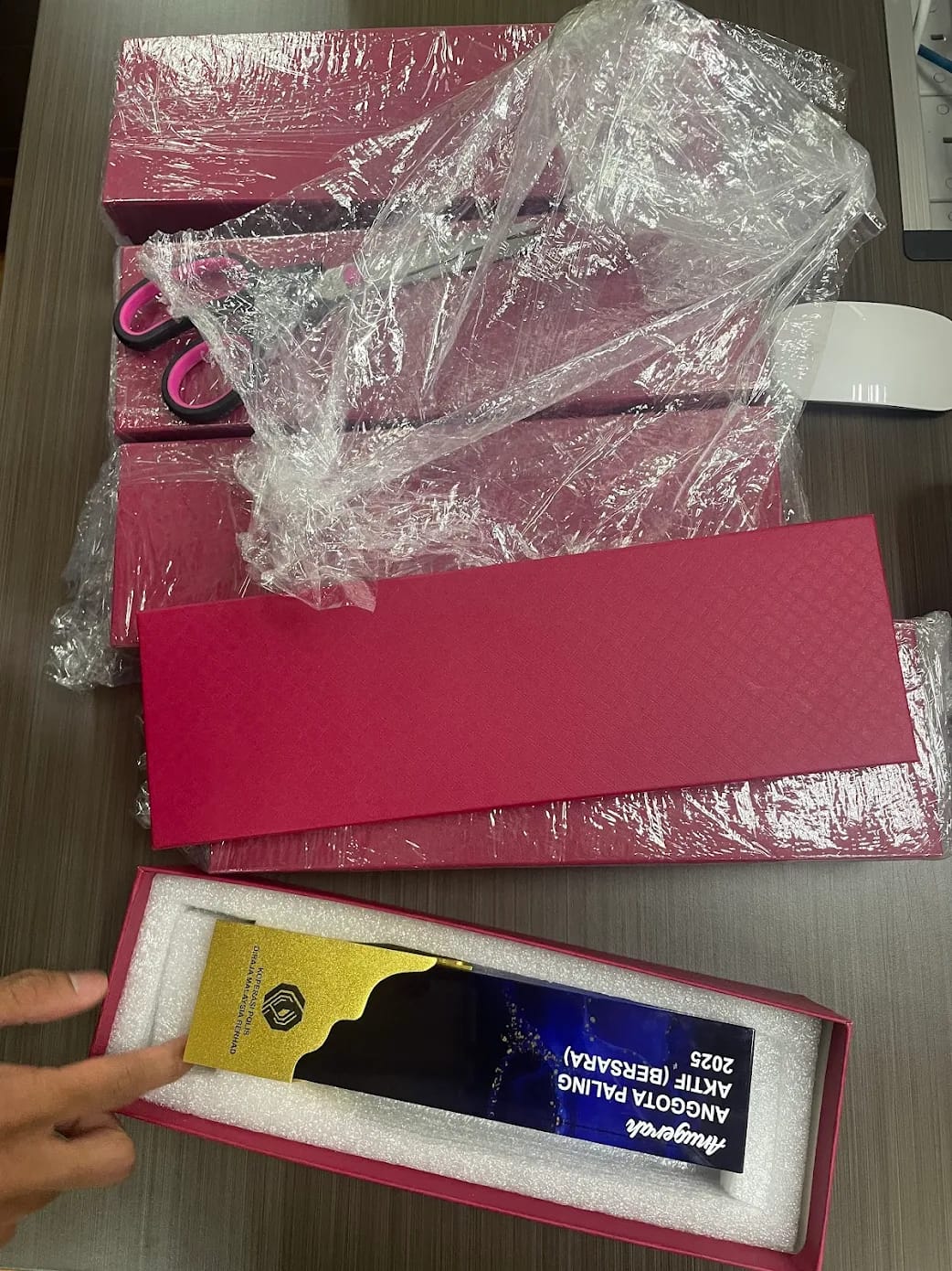 Customer photo review of Design J Crystal Trophy