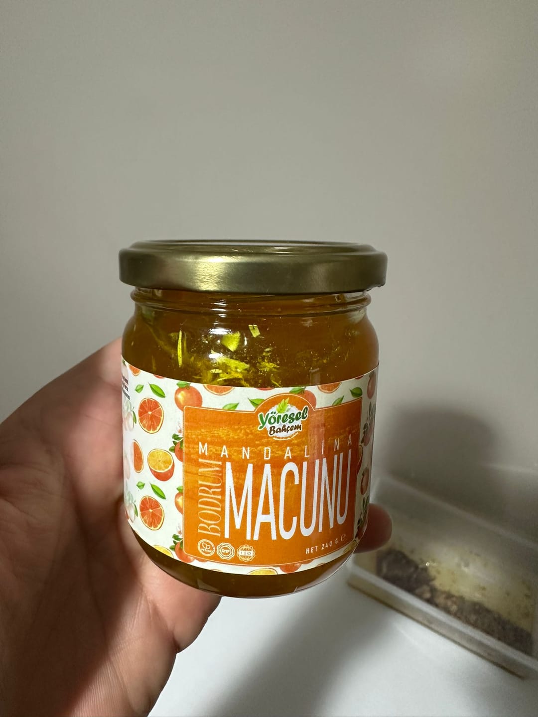 Customer photo review of Bodrum Mandalina Macunu 240G