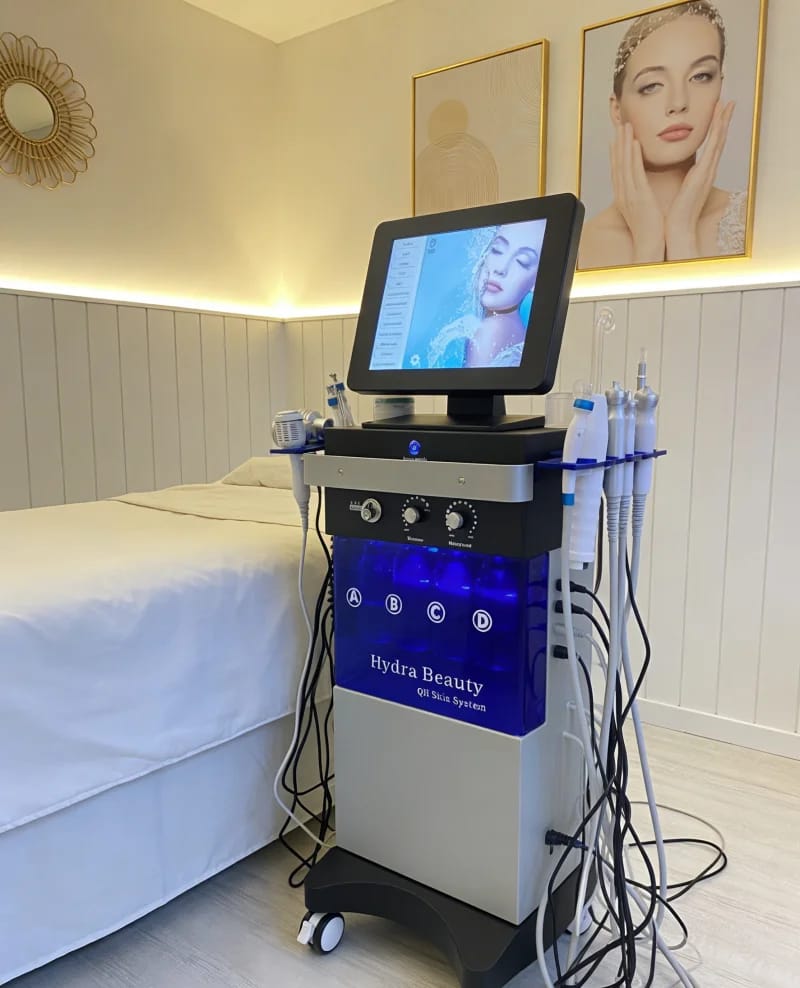 Customer photo review of Hydra Dermabrasion Facial Machine Professional
