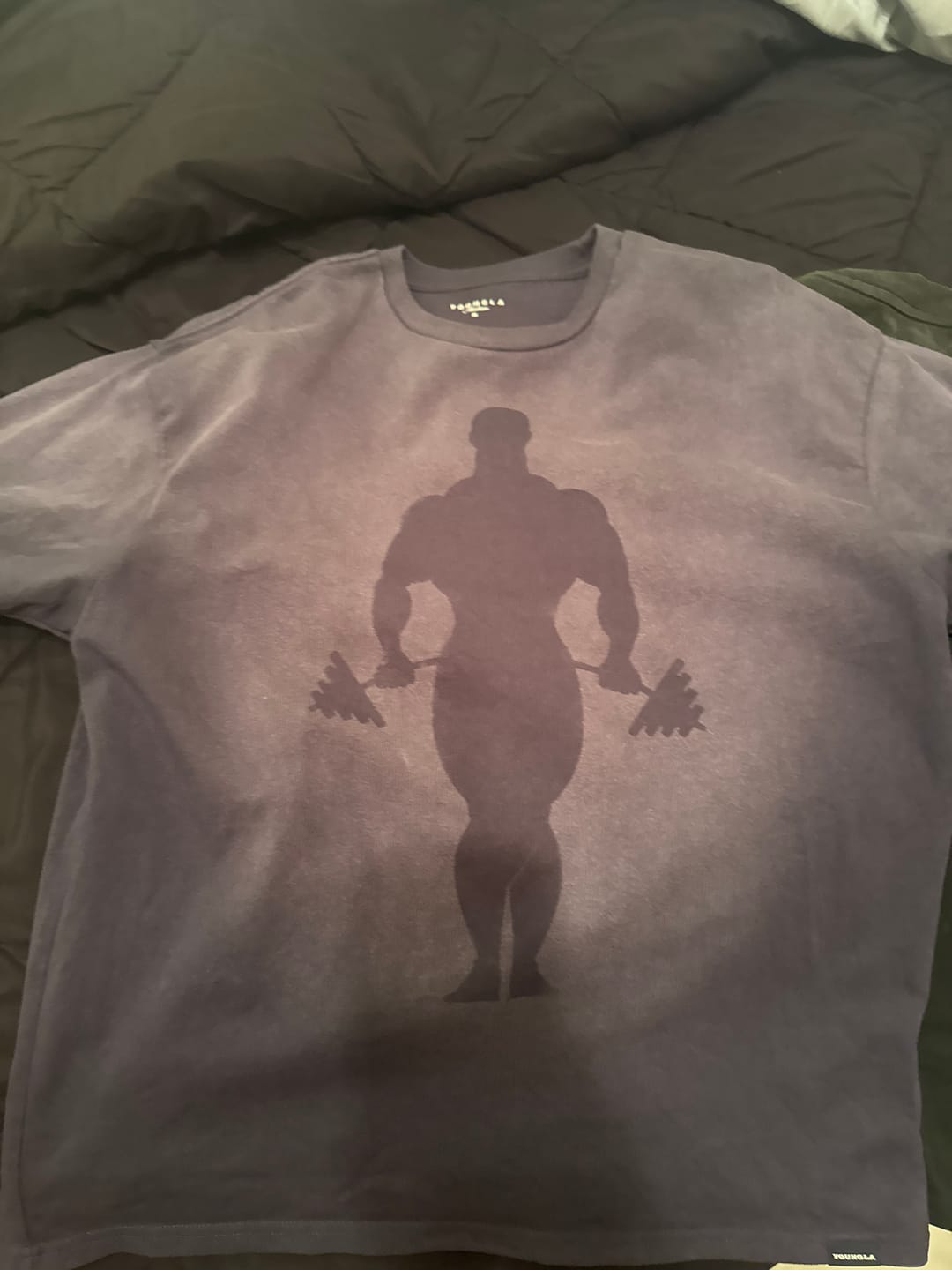 Customer photo review of 4285 - Gold's Iron Legacy Shadow Tees