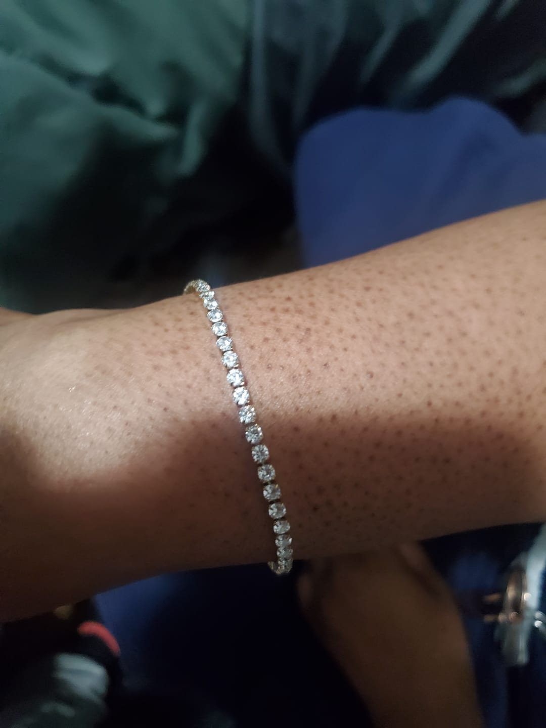 Customer photo review of Herringbone Bracelet - 4mm