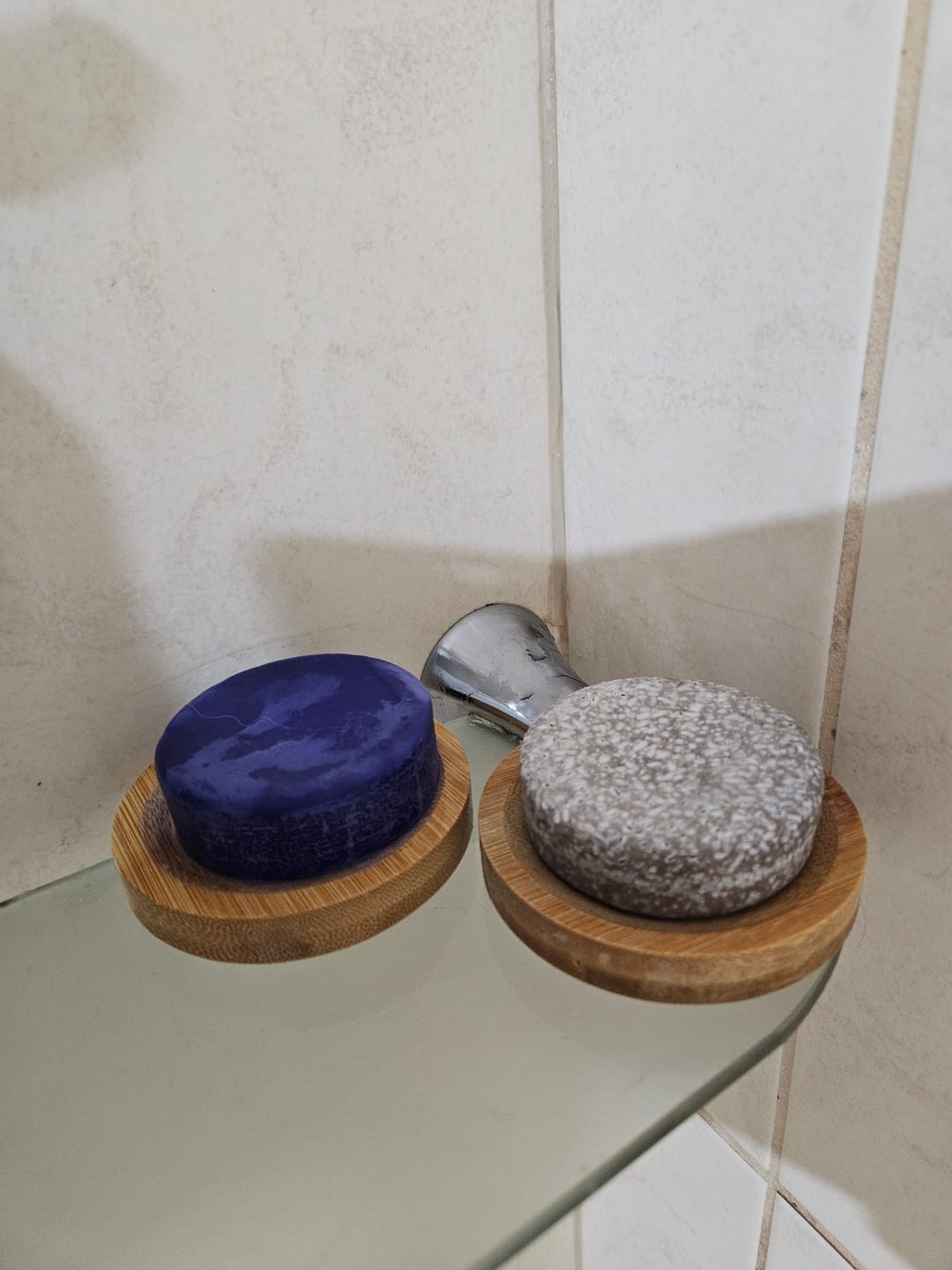 Customer photo review of Violet Toning Conditioner Bar