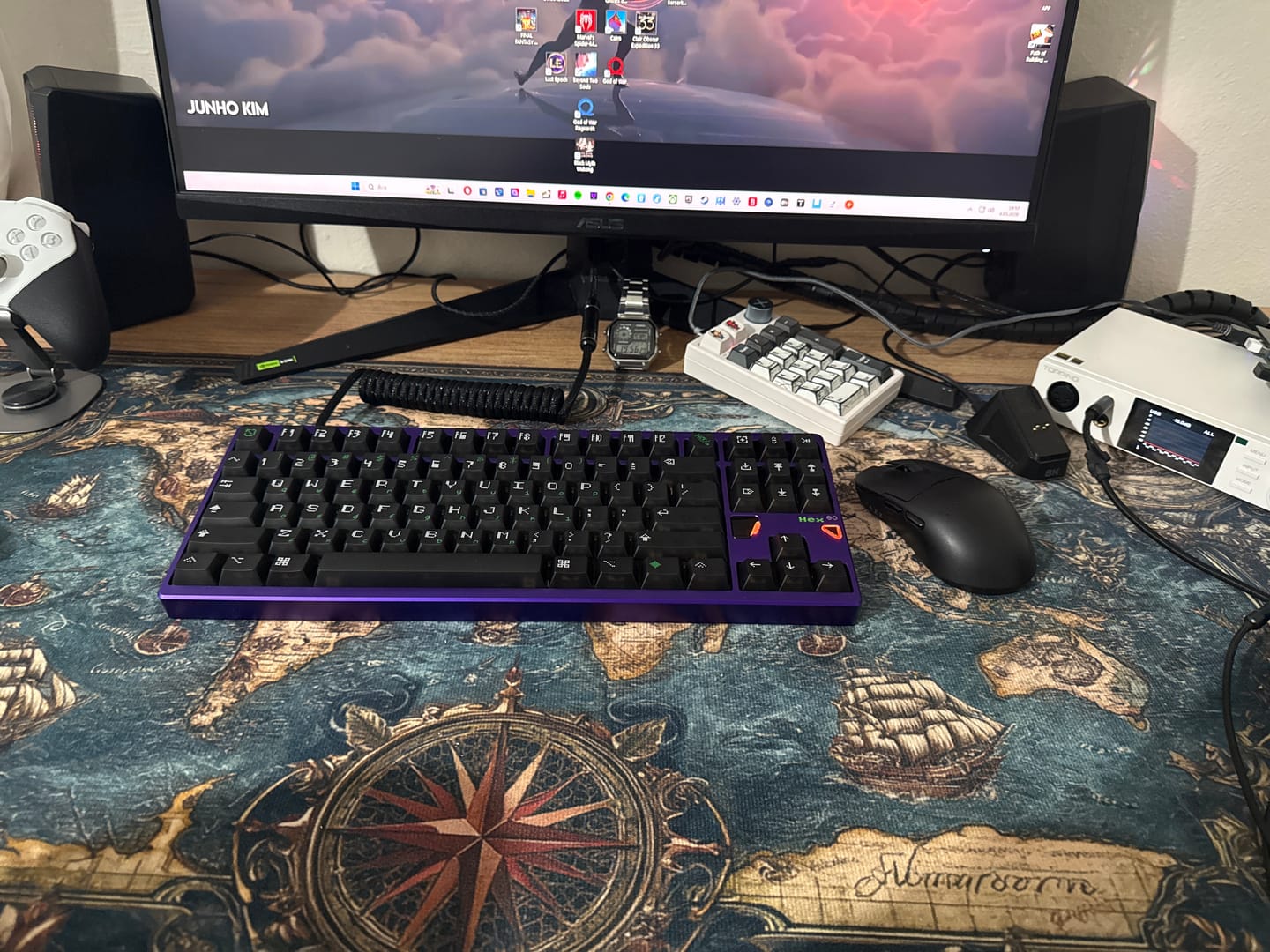 Customer photo review of ATK x QK Hex80 Alüminyum Klavye (Manyetik Switch / HE)