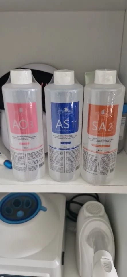 Customer photo review of Hydro Facial Machine Solution - 3 PCs
