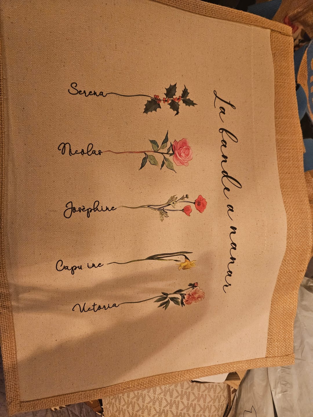 Customer photo review of Le jardin de mamie - Grands-parents-Sac