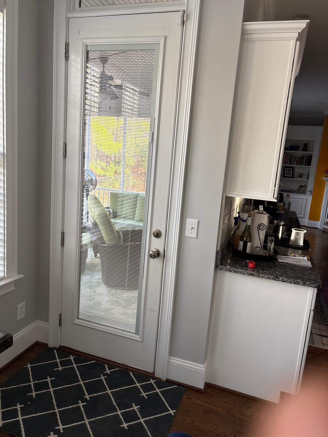Customer photo review of Raise & Lower Blinds Glass and Frame Kit (Tall Full Lite)
