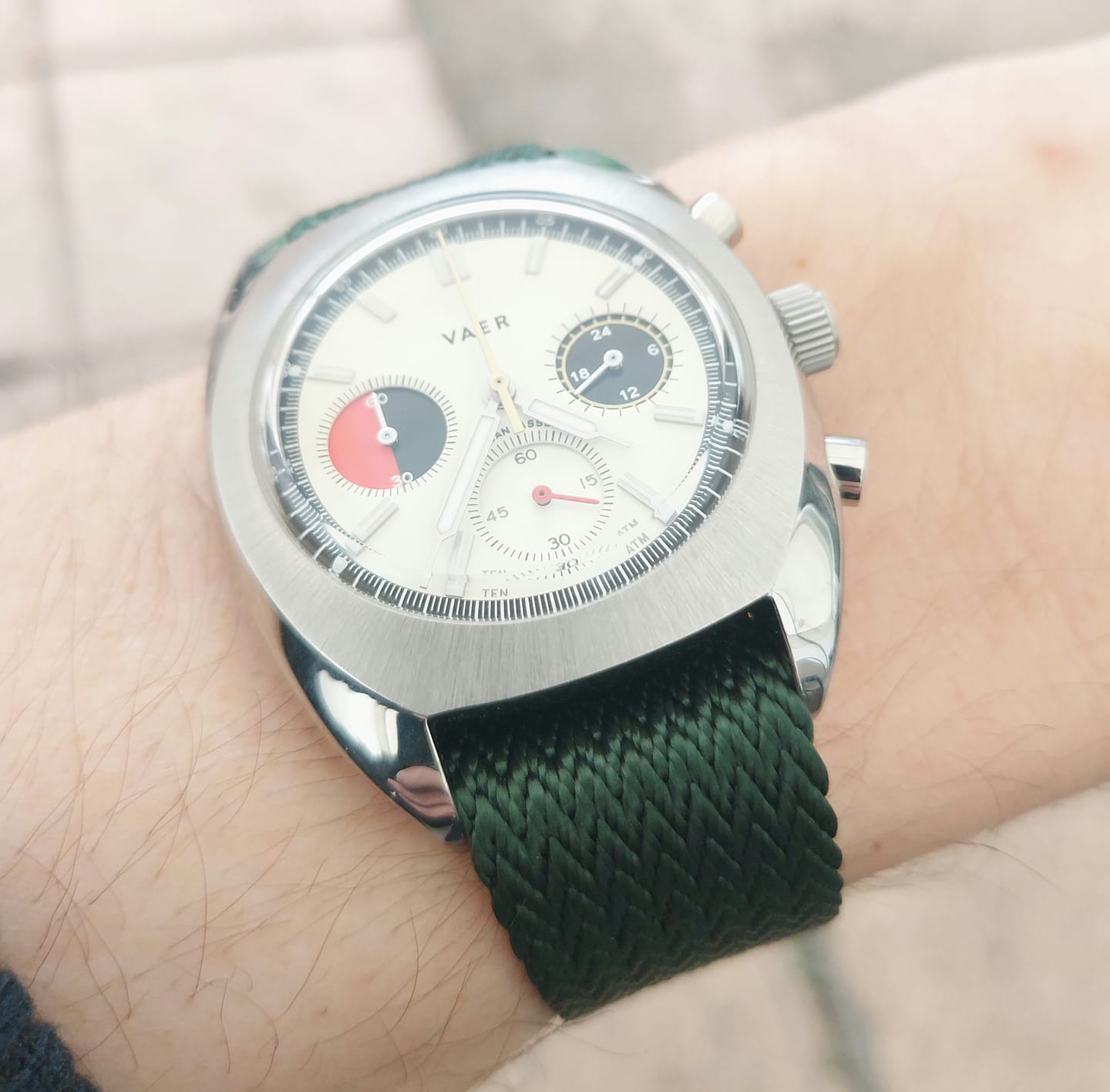 Customer photo review of SharkFin - Hunter Green