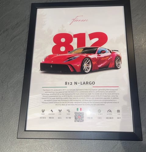 Customer photo review of De Tomaso P72 - Descriptive