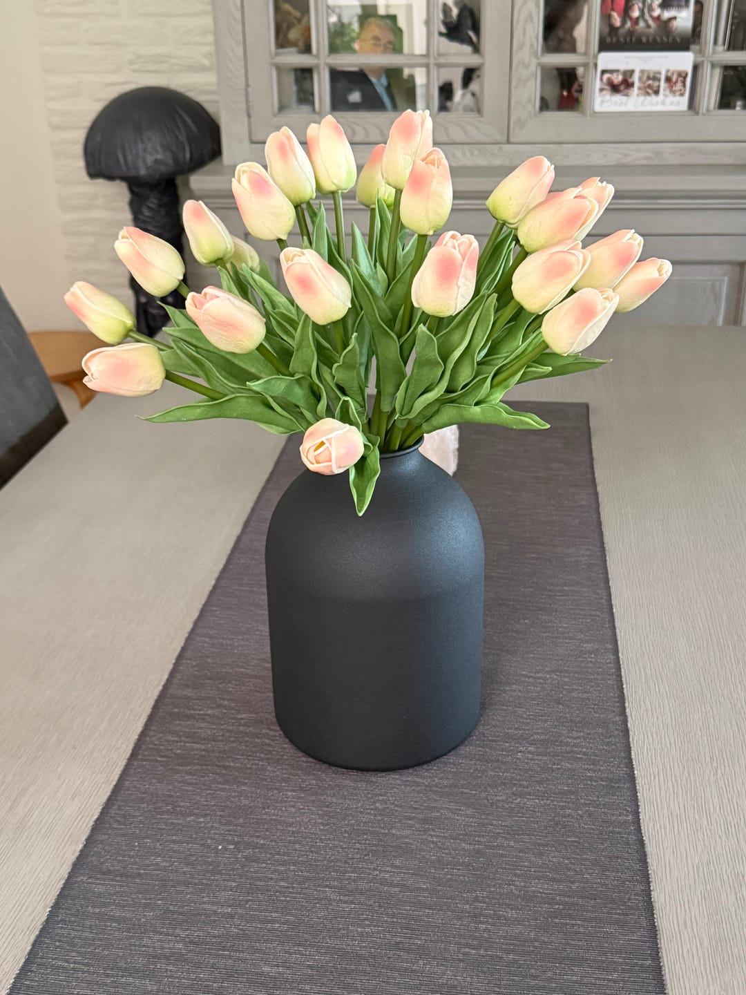 Customer photo review of Casa vaas - Mat zwart