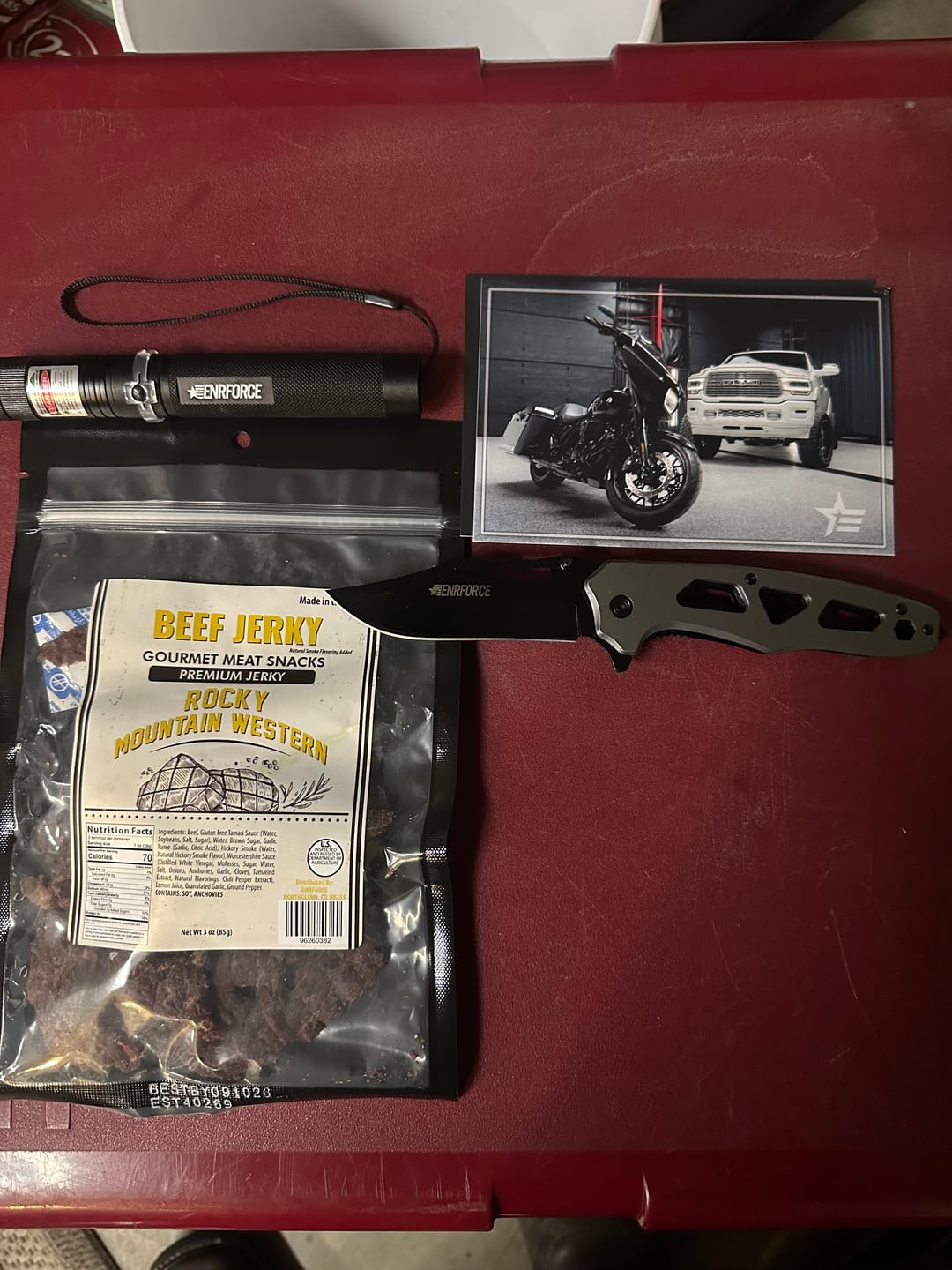 Customer photo review of Grey Folding Tactical Knife
