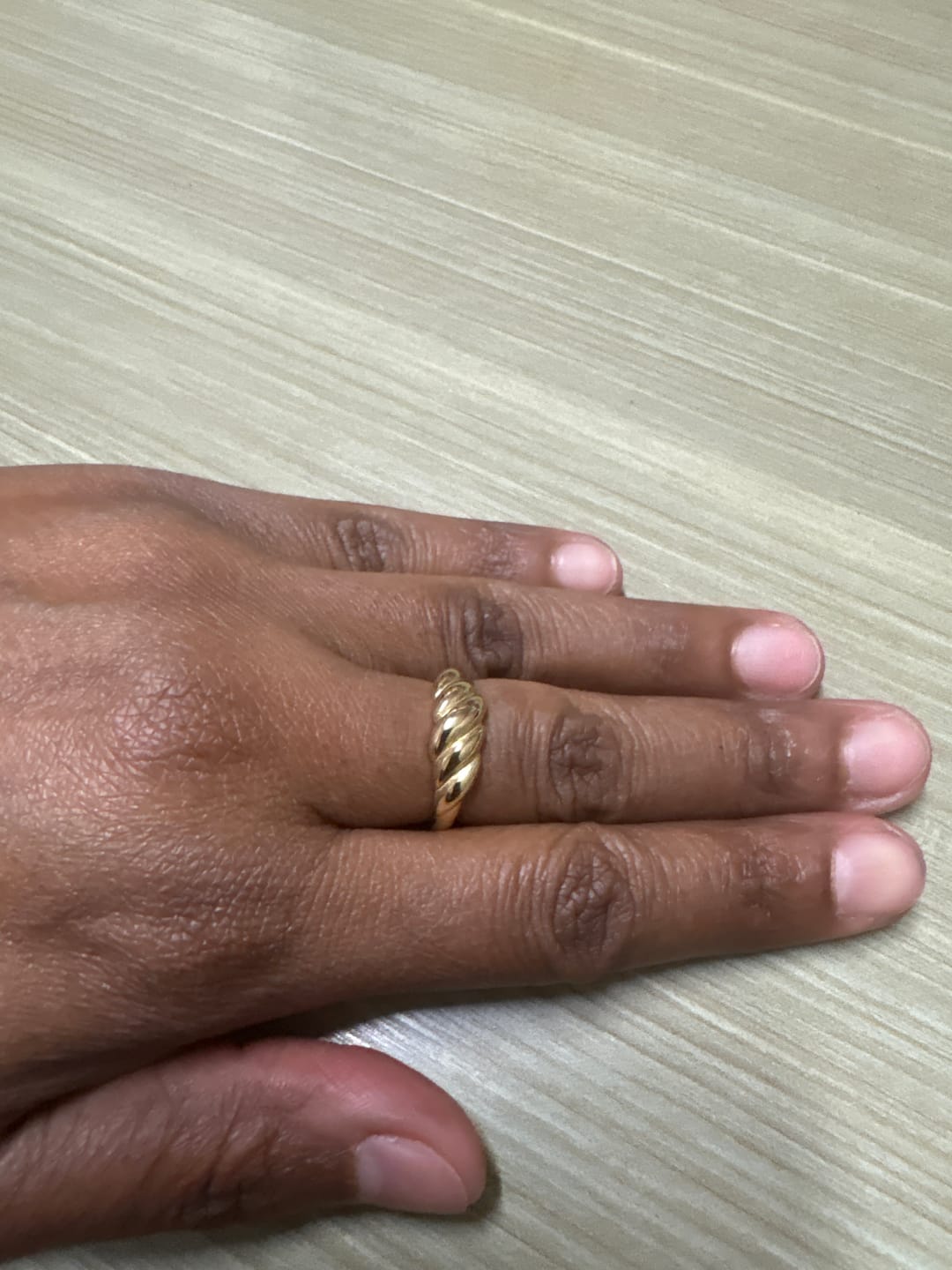Customer photo review of Twisted Ring