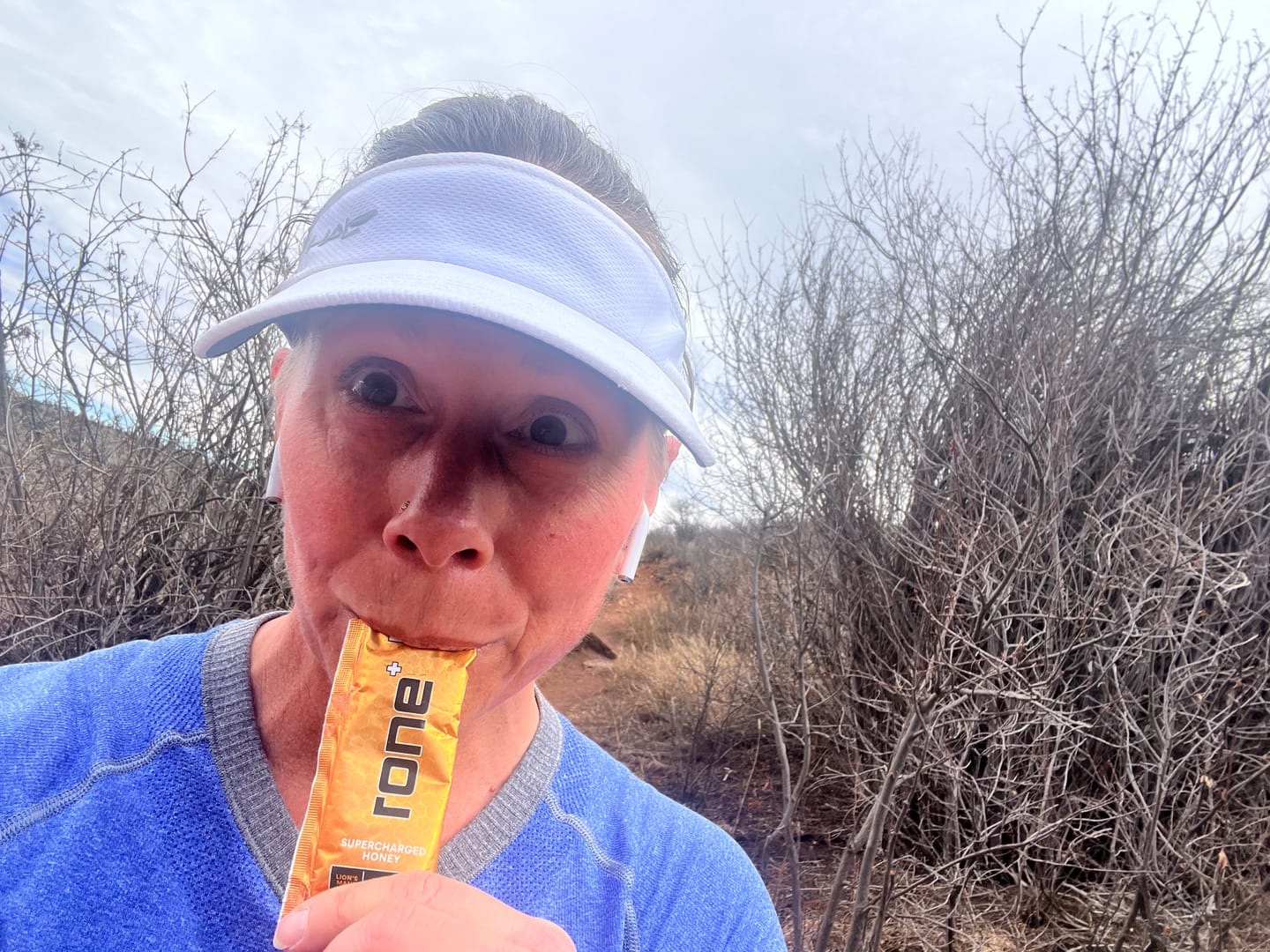 Customer photo review of 100mg Caffeine - Apple Cinnamon - SuperCharged Honey (20-Pack)