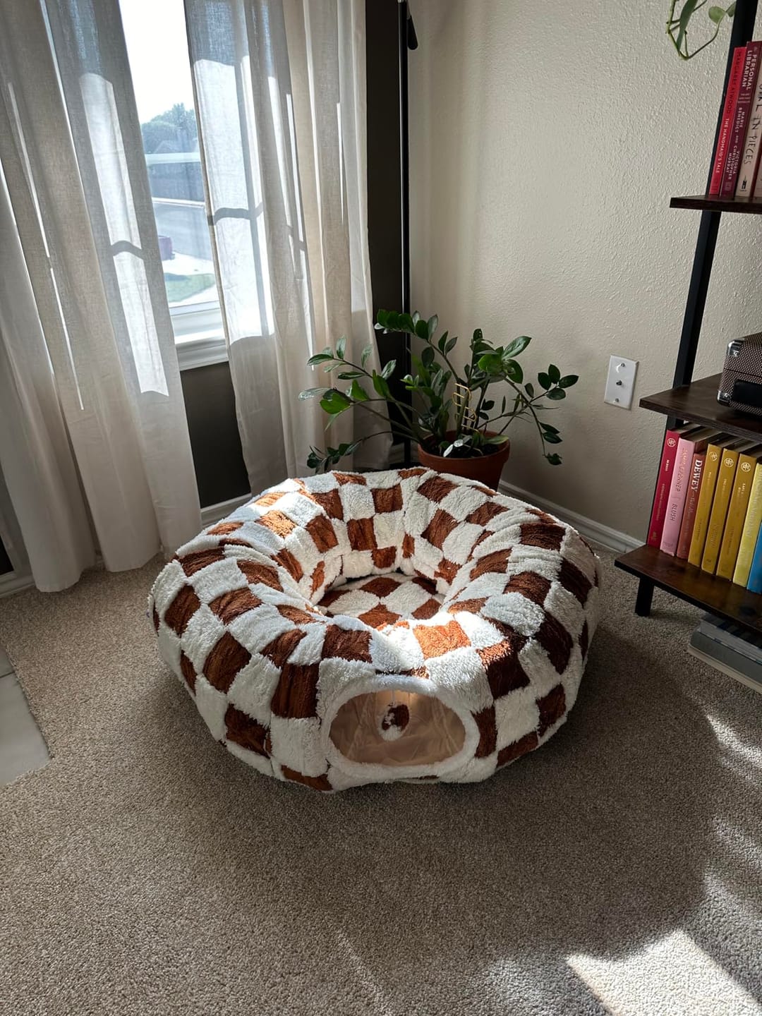 Customer photo review of Dachshund Tunnel Bed