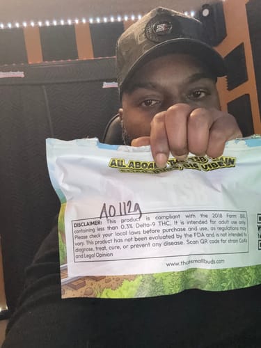 Customer photo review of Bulk THCA Flower Pounds