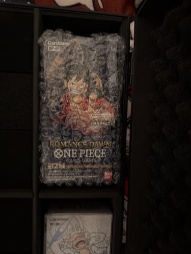 Customer photo review of DISPLAY BOOSTER BOX ONE PIECE ROMANCE DAWN OP-01 JPN