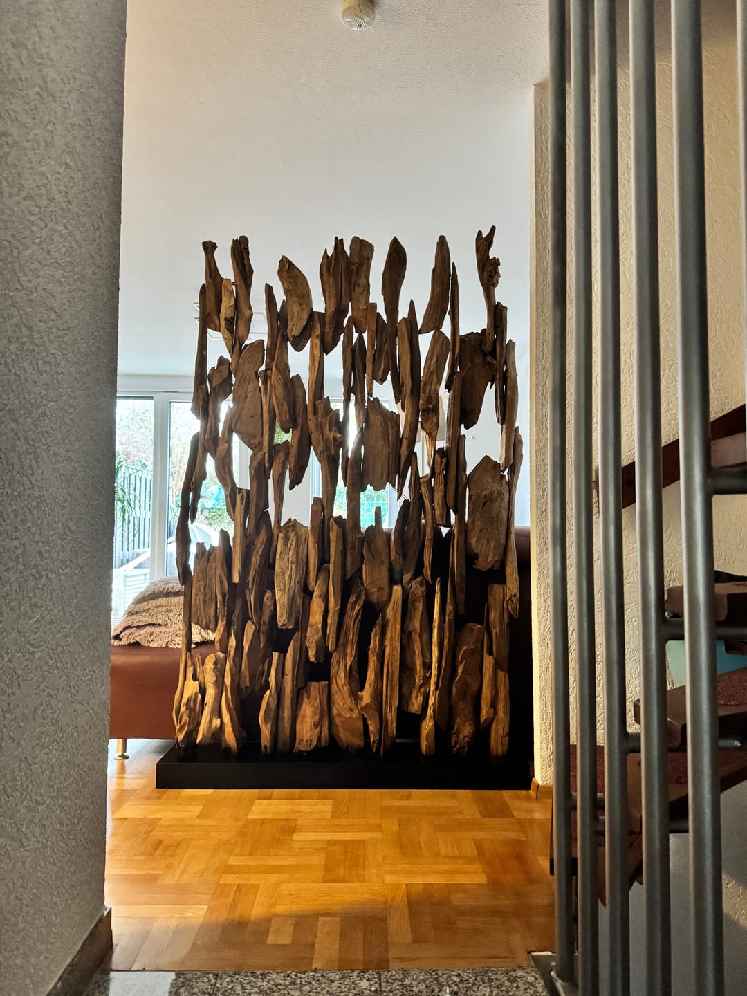 Customer photo review of BELMIRO Design Holz Raumteiler Breite +-130 cm