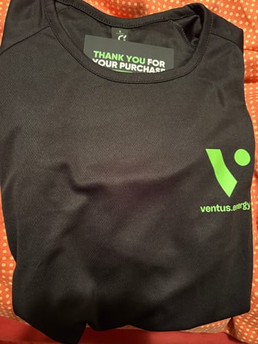 Customer photo review of Sport T-shirt – Men (Black)