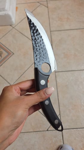 Customer photo review of BRAAIPLANK™ "BEENLEM" HAMMER FORGED BONING KNIFE