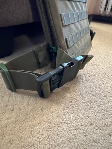 Customer photo review of Vest buckles replacement (Pair)