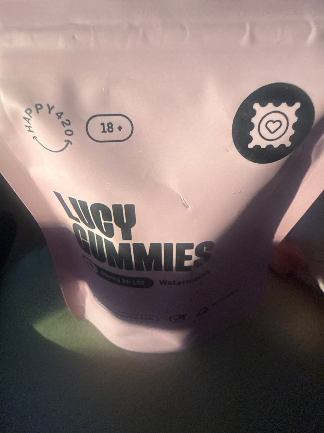 Customer photo review of Lucy Gummies - Watermelon