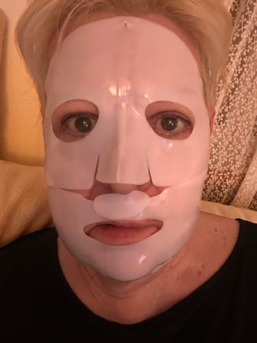 Customer photo review of Bio-Kollagen Gesichtsmaske