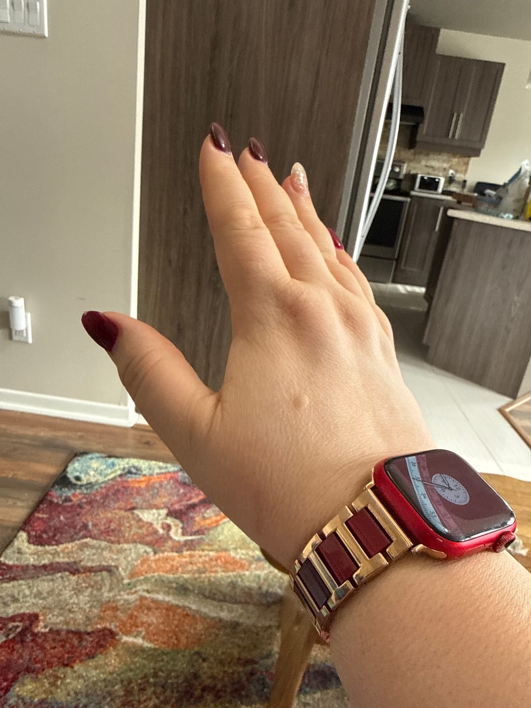 Customer photo review of Aura Metal Band