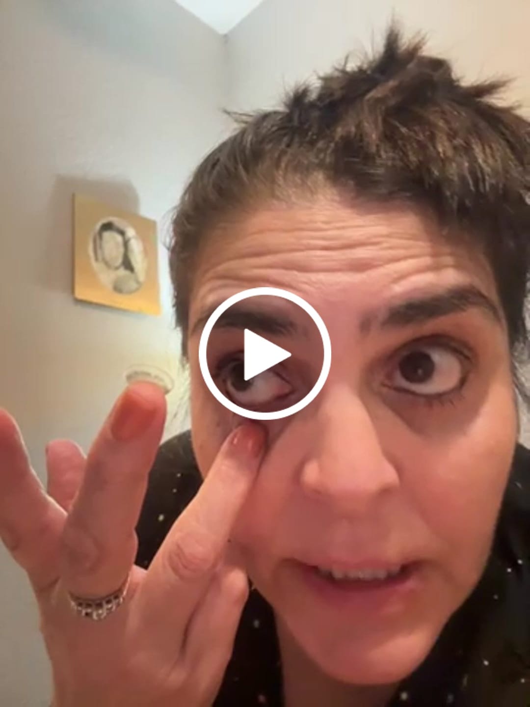 Customer video review of Citha Hazel Brown Prescription Colored Contact Lenses