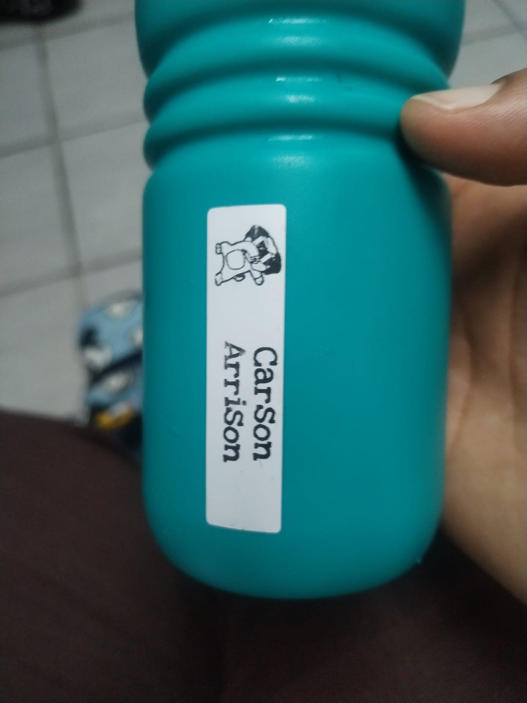 Customer photo review of Flat-Surface Labels