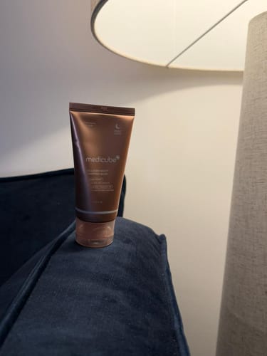 Customer photo review of Medicube Collagen Night Wrapping Mask 75 ml