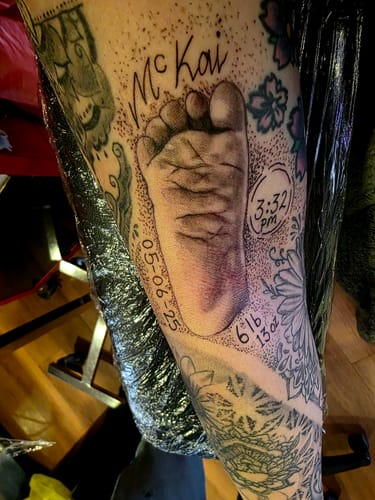 Customer photo review of TattooNumbx Numbing Cream (3 Pack)