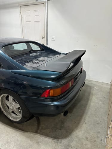 Customer photo review of MR2Heaven Autopista Style Spoiler - Fiberglass and Carbon Fiber Available