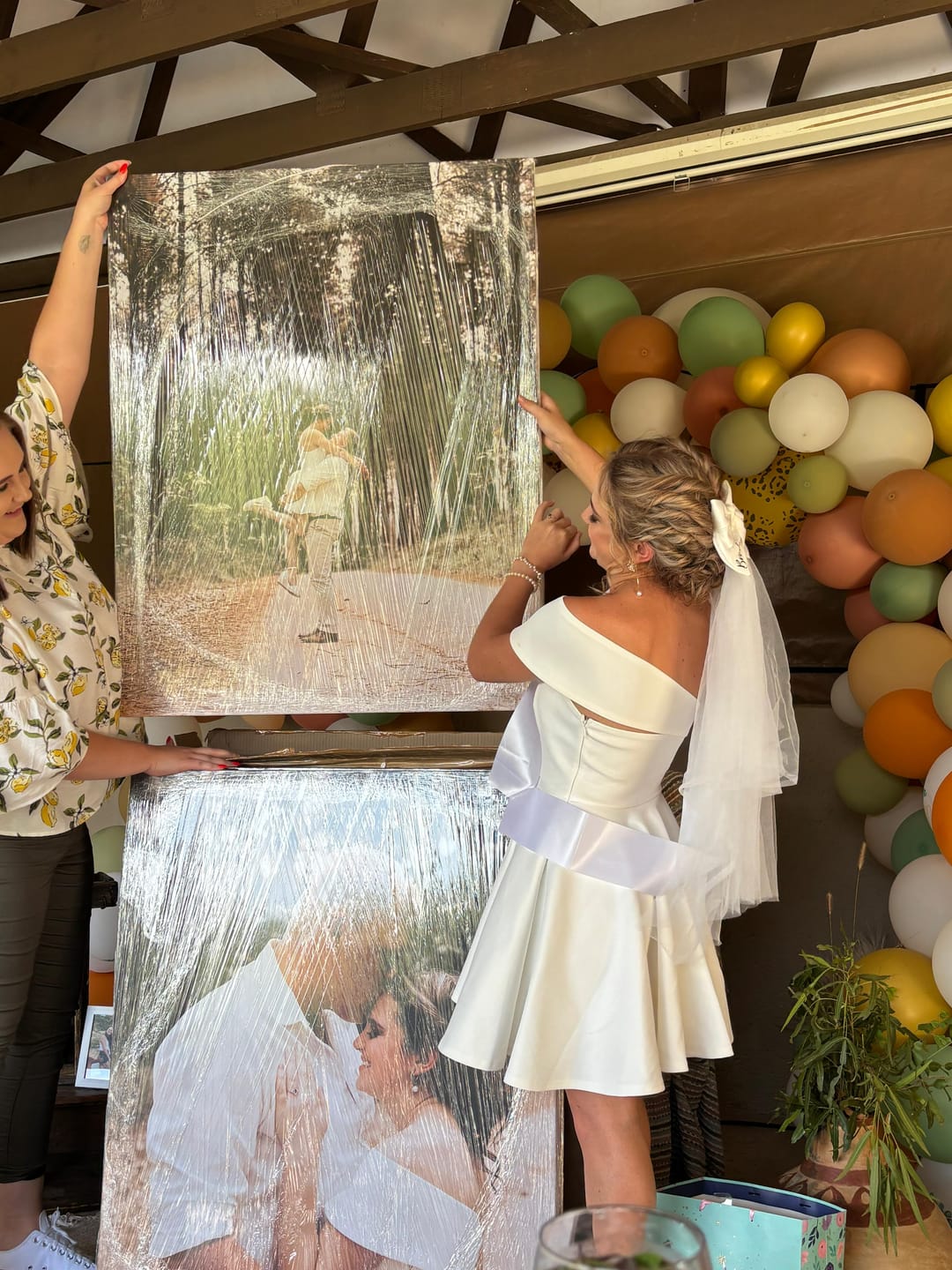 Customer photo review of 3 x A0 Super Big Canvas (80.9x102,5cm)