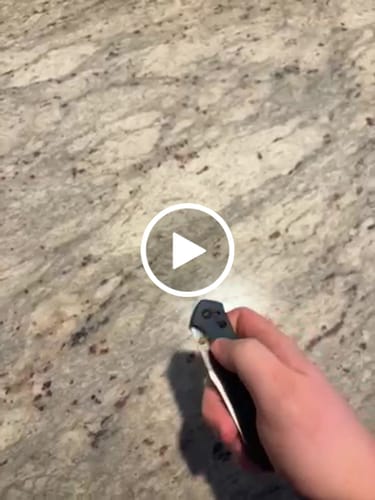 Customer video review of Benchmade Osborne 940-04 Denim Micarta, 3.4″ M390 Reverse Tanto Blade, Made in USA (940-04)