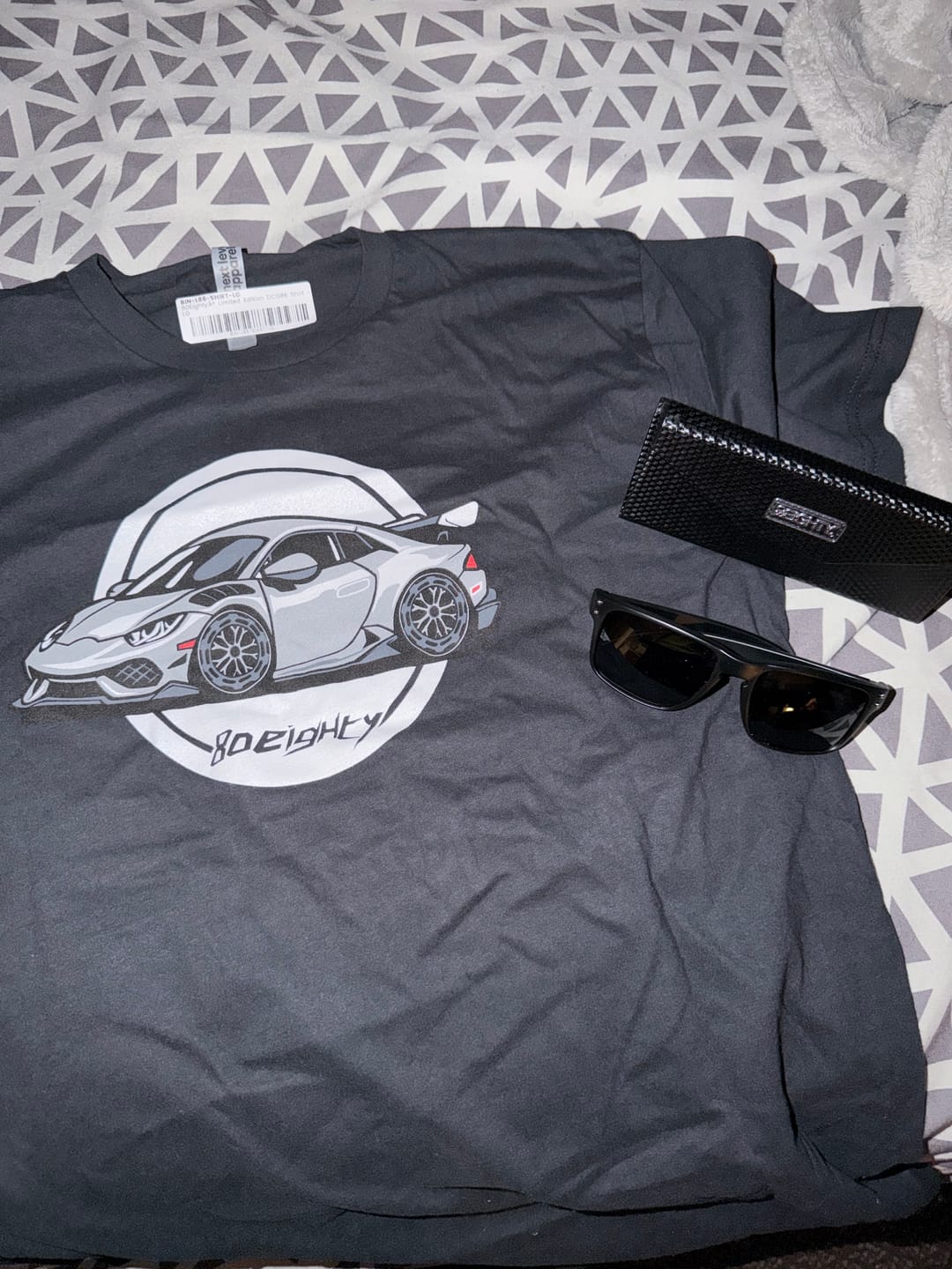 Customer photo review of 80Eighty® Polarized Sunglasses - Black