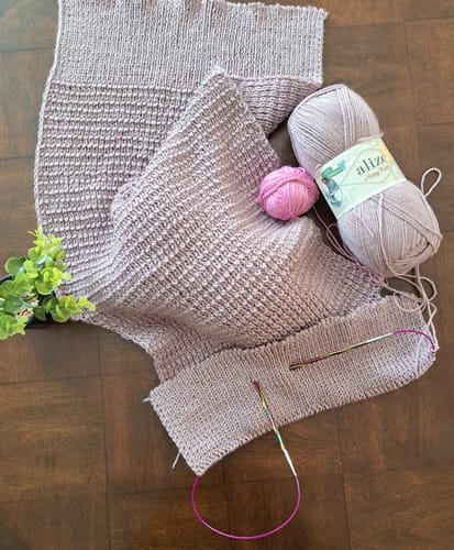 Customer photo review of KnitPro Symfonie Fixed Circular Needle