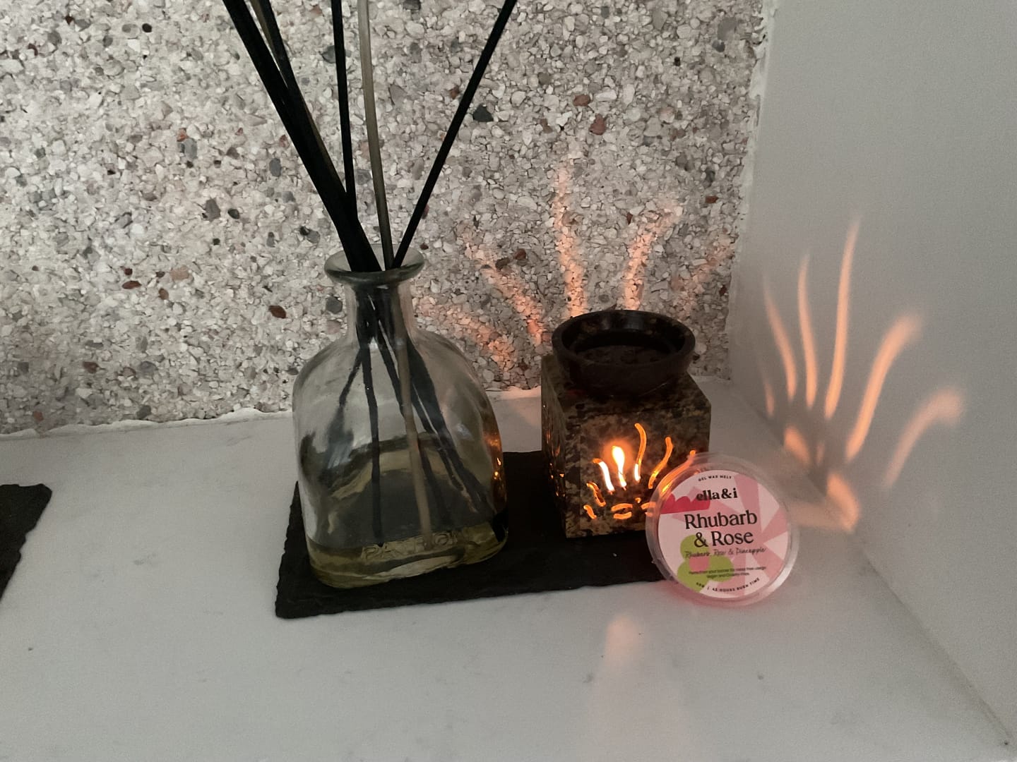 Customer photo review of Rhubarb & Rose Gel Melt