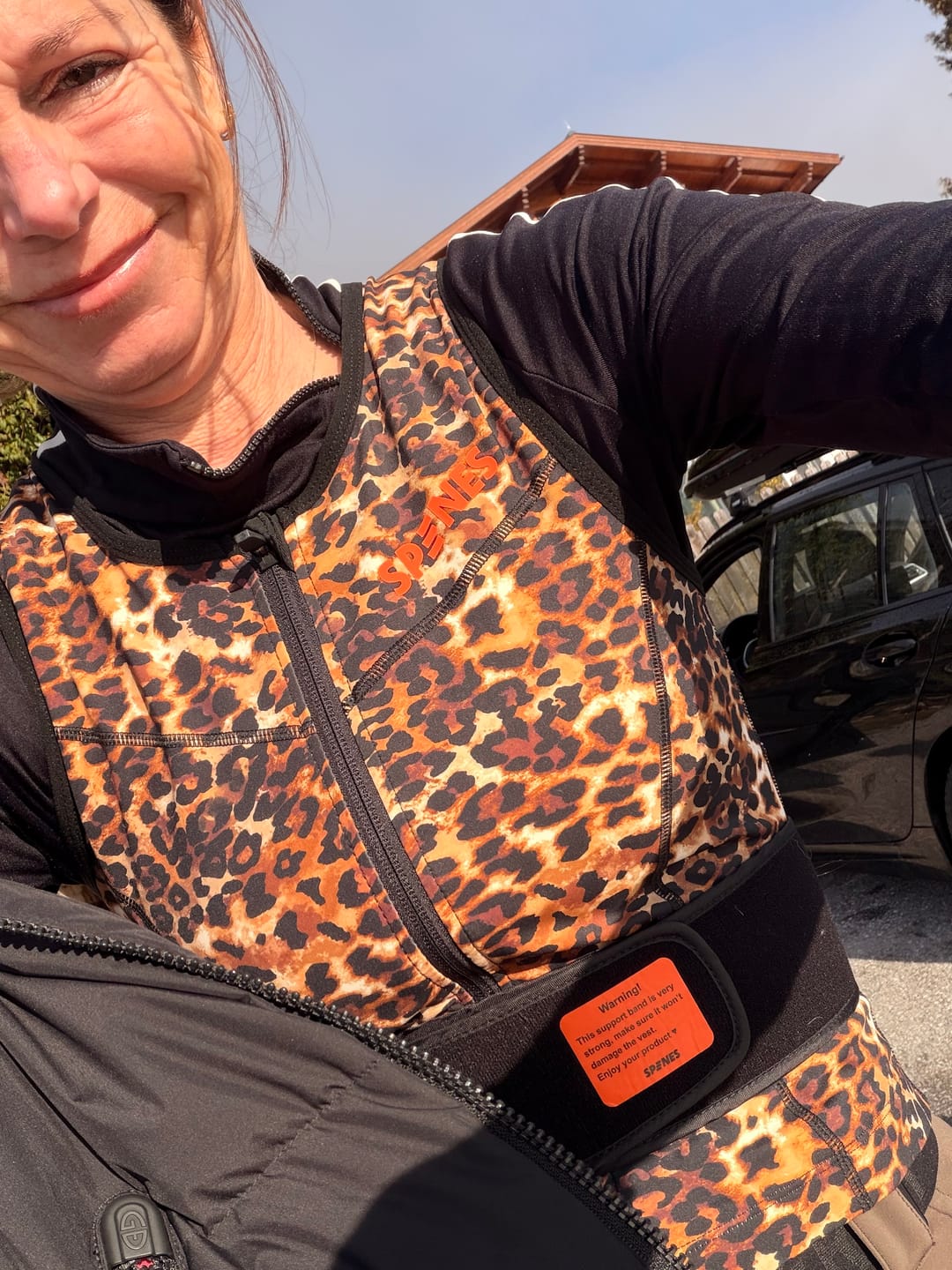 Customer photo review of Spines - Leopard Edition