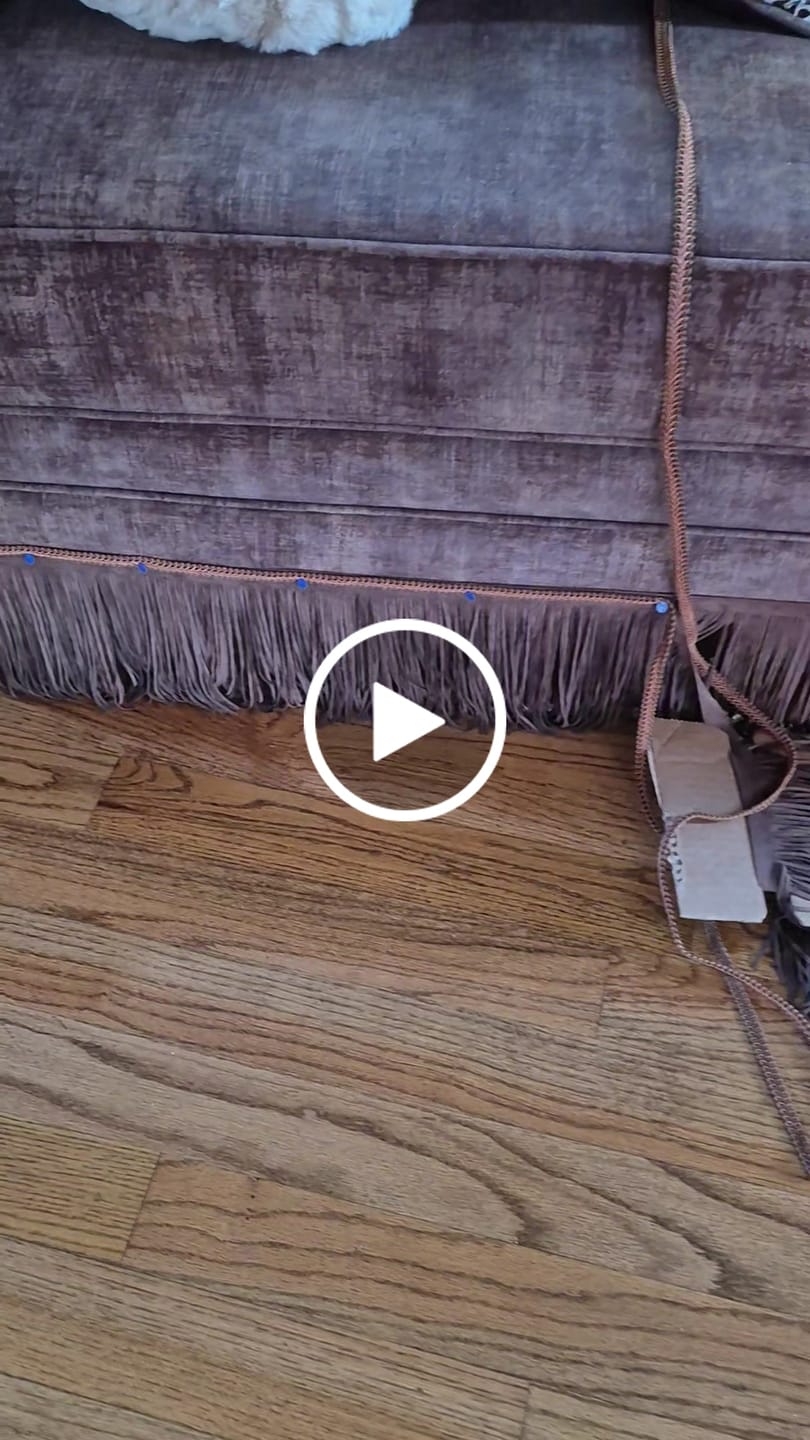 Customer video review of Alice Classic Woven Braid Trim  (Sold by the Yard)