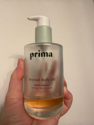 Customer photo review of Beyond Body Oil | Lightweight, Nutrient-Dense Oil for Skin and Body