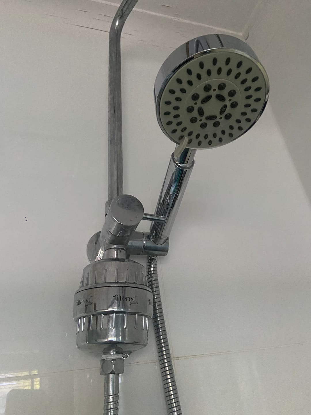 Customer photo review of Shower Purifier - Silver