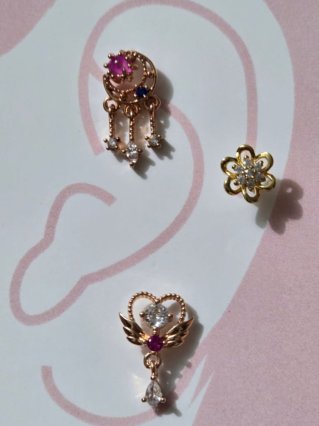 Customer photo review of Piercing Sailor Moon