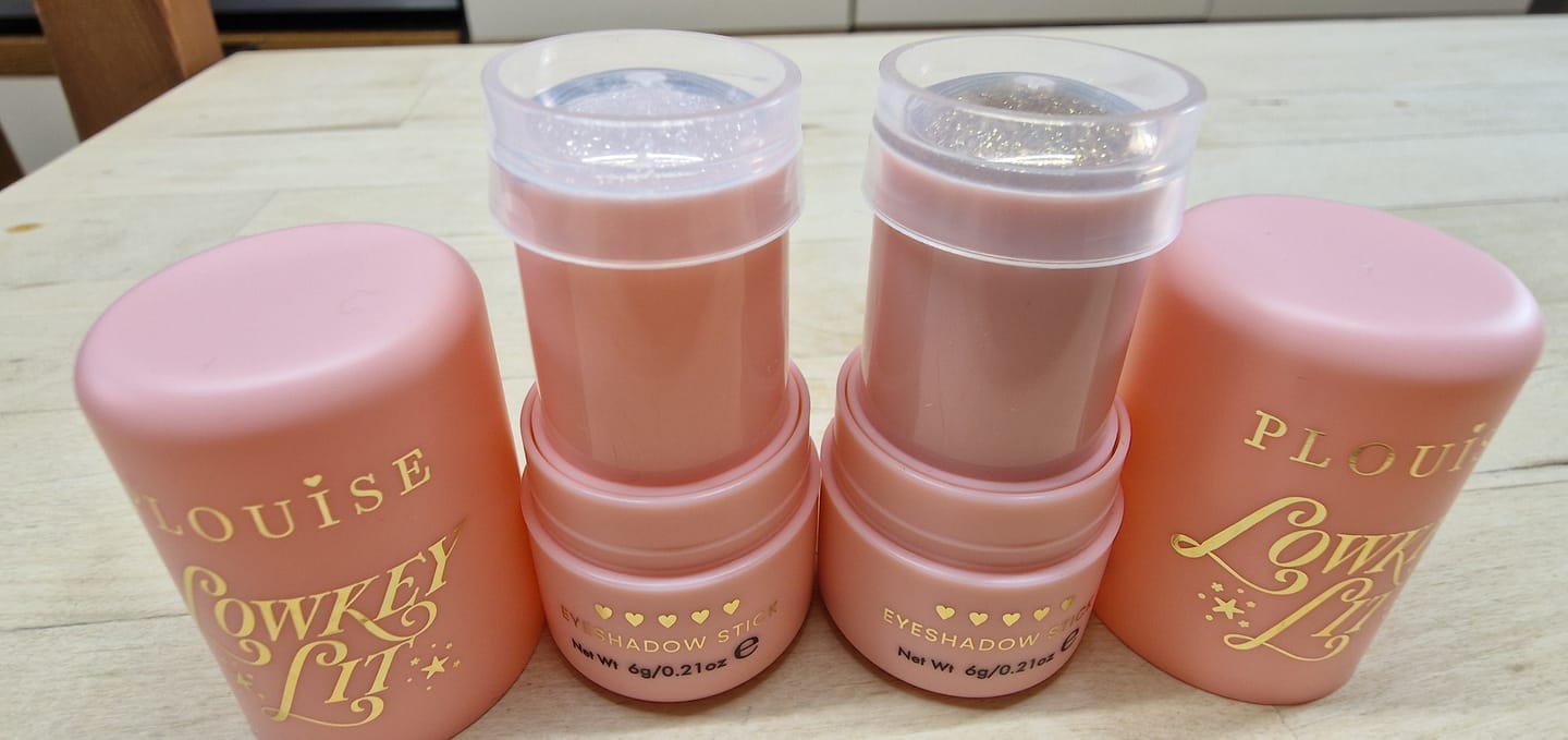 Customer photo review of P.Louise Lowkey Lit Jelly Shimmer Eyeshadow Stick