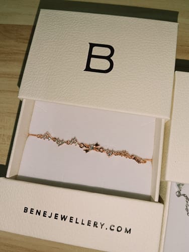 Customer photo review of Diana Bow Bracelet
